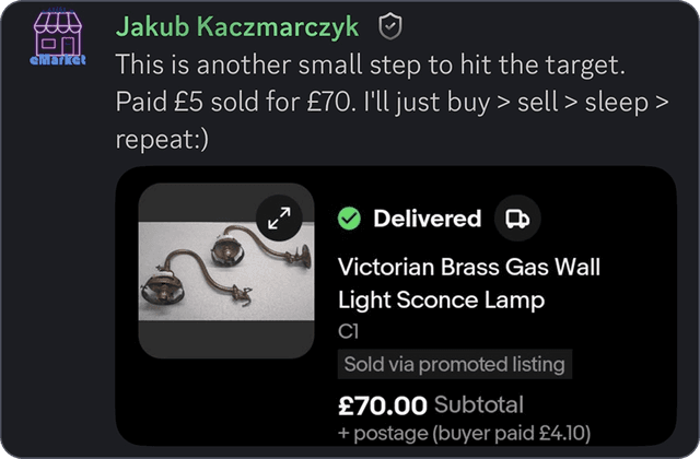 Community testimonial