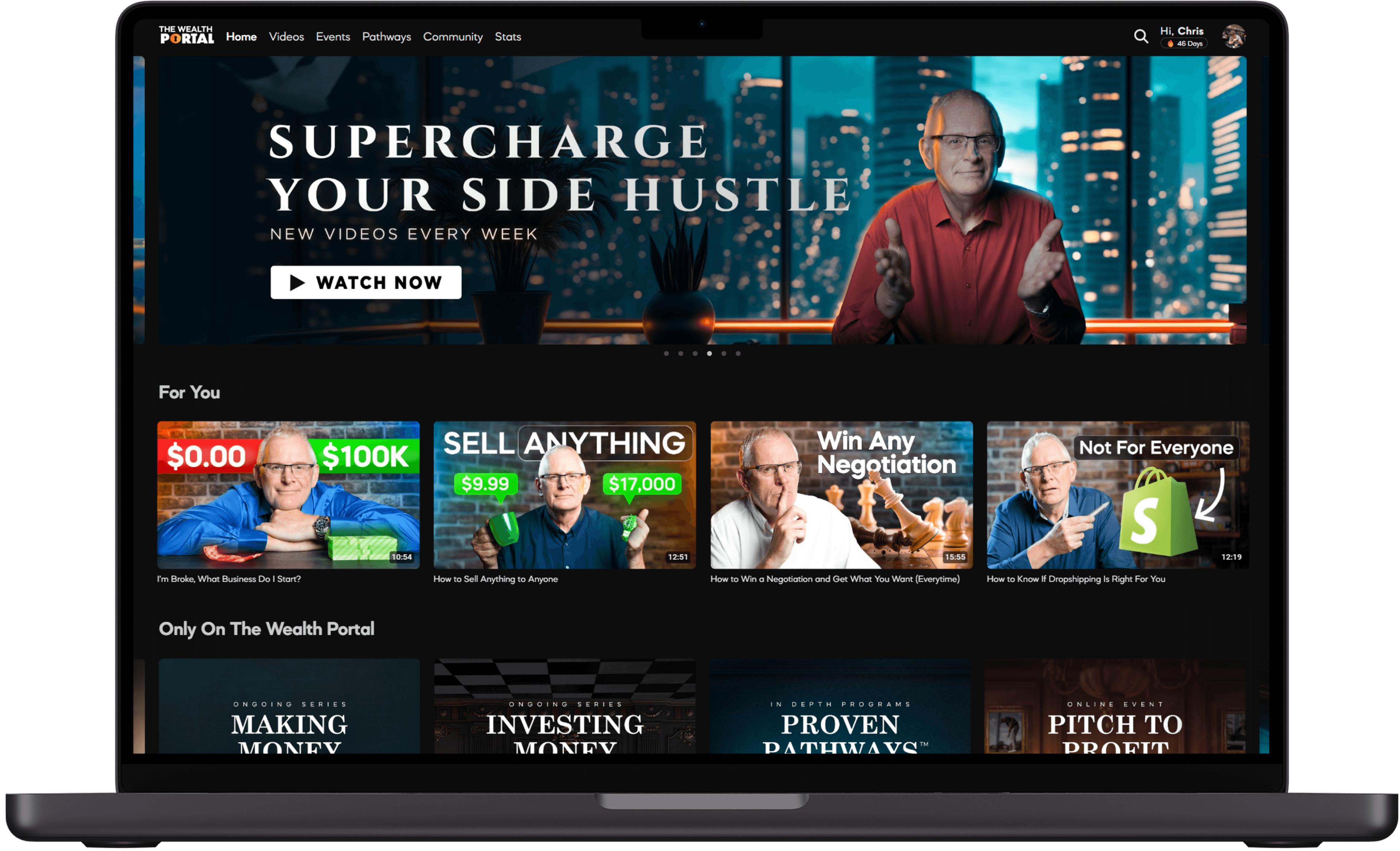 The Wealth Portal Platform Preview